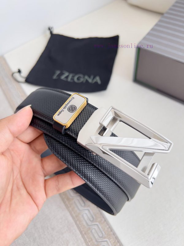 Jenny Ermenegido Zelma. Belt Automatic BeltPure steel material automatic buckle, top layer c 8fmmwc8a - Image 5