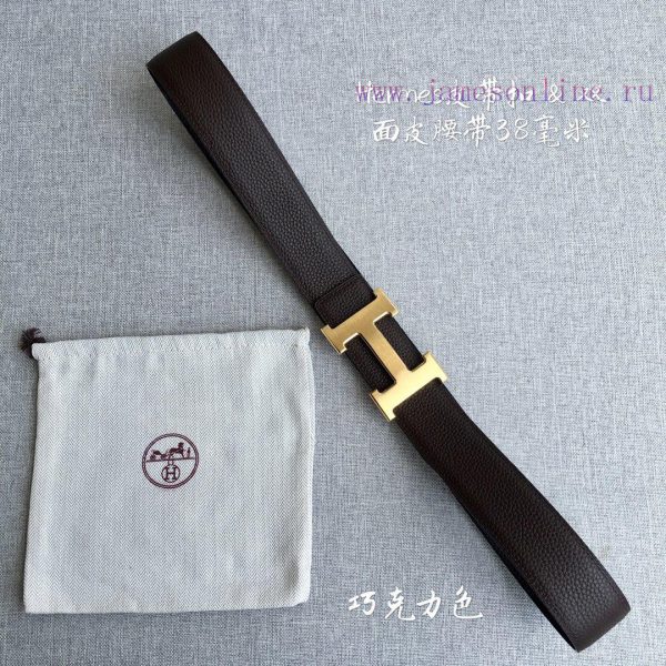HermesPriceSize bandwidth 38mm genuine sizeMaterial quality buckle, vacuum electroplating, f sfu3vzbi - Image 2