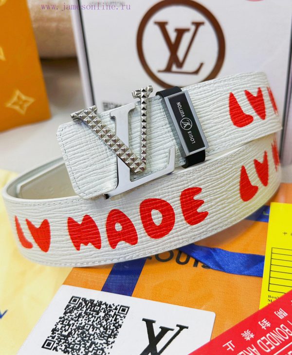 Belt LV Louis ReproductionThe waistband is made of 100% head layer cowhide, ensuring a genui 60u36fvw