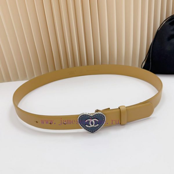 3.0cm Chanel new belt, double-sided top layer cowhide material, length. 758.80.85.90.95.100 1fzrk7ht
