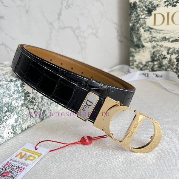 Dior Dior. Belt and beltBuckle, original classic buckle, photographed in real life, top laye rlm6nmw9
