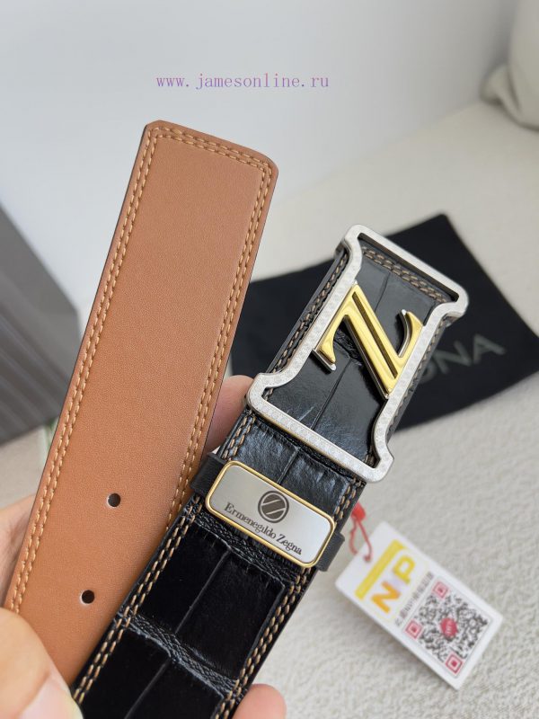 Jenny Ermenegido Zelma. Belt and beltPure steel material buckle, top layer cowhide buckle wi wv8jrqc9 - Image 7