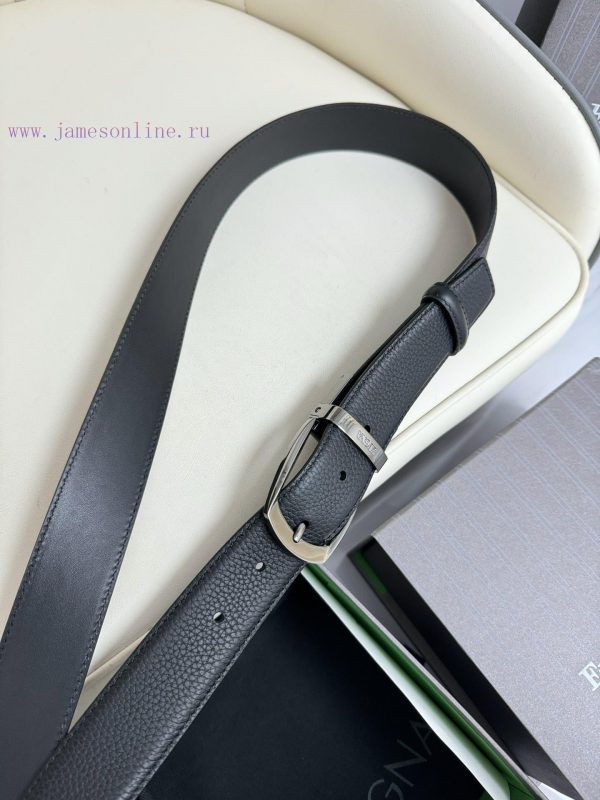 Zegna double-sided original imported top layer cowhide, double-sided use, vacuum electroplat soyqee3a - Image 9