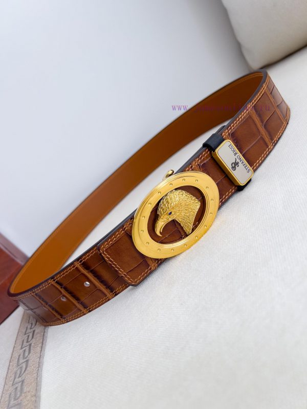 Stephen Ni Zhi Stefano Ricci Belt ️ BeltHanging buckle, made of pure steel material with dia mtl26l2q - Image 4