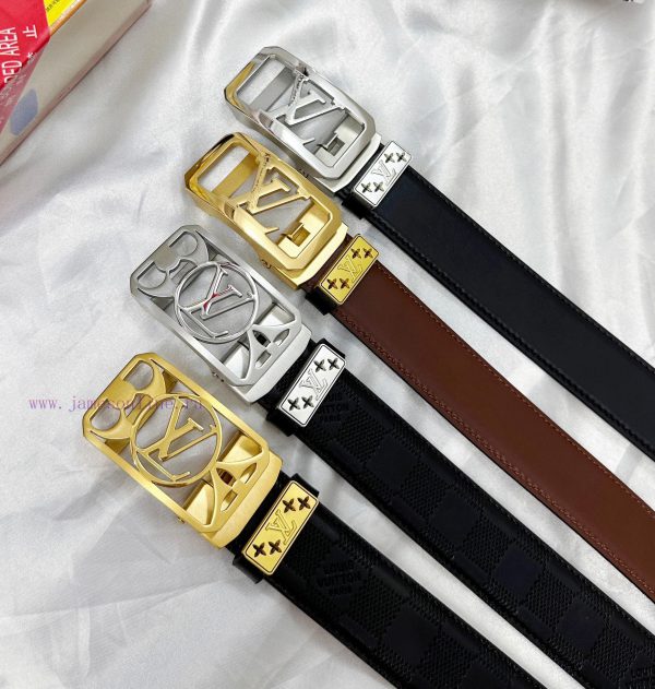 Belt LV Louis Vuitton automatic buckle-Belt replica The automatic belt series is made of 100 liomw0hq