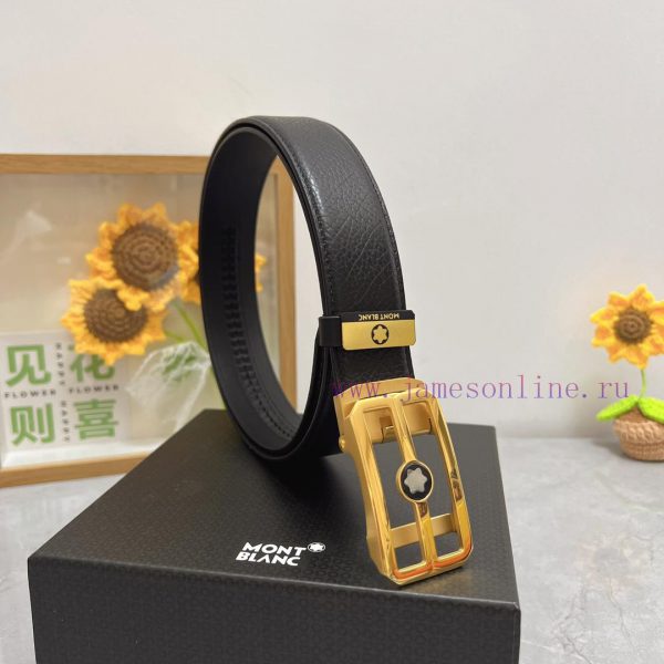 Montblanc Automatic BeltMaterial: Leather Belt with 100% Head Layer. The leather belt is gua zyter1ou