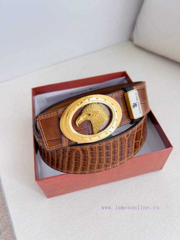 Stephen Ni Zhi Stefano Ricci Belt ️ BeltHanging buckle, made of pure steel material with dia qzk2ni1l