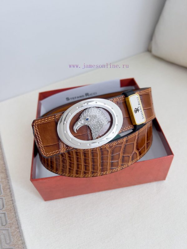Stephen Ni Zhi Stefano Ricci Belt ️ BeltHanging buckle, made of pure steel material with dia mc1stwas