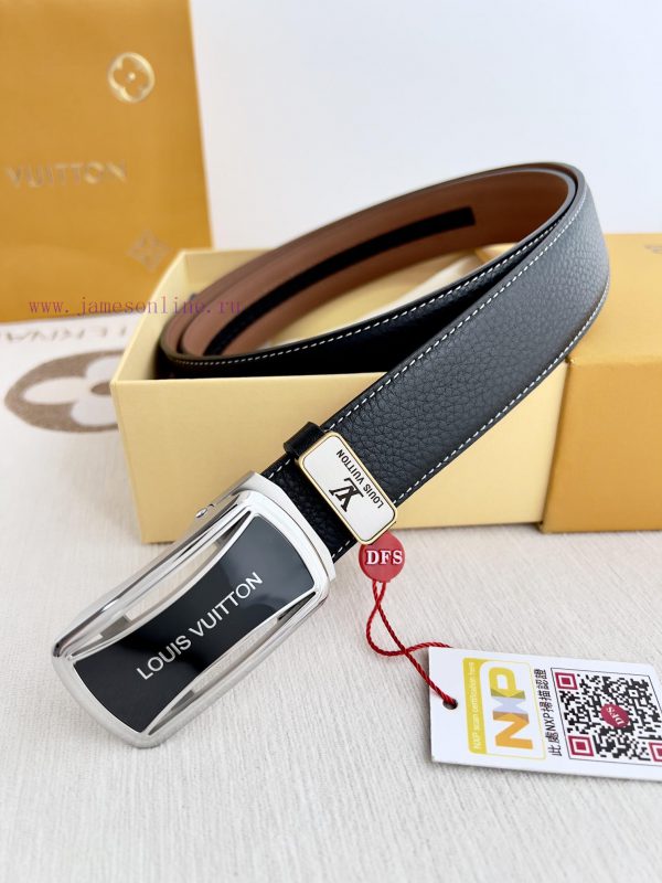 LV... Louis Vuitton Belt ️ Automatic BeltAutomatic buckle, made of pure steel material, with w5h9qk9x