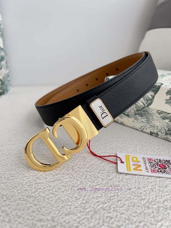 Dior Dior. Belt and beltBuckle, original classic buckle, photographed in real life, top laye 0kvel2qk