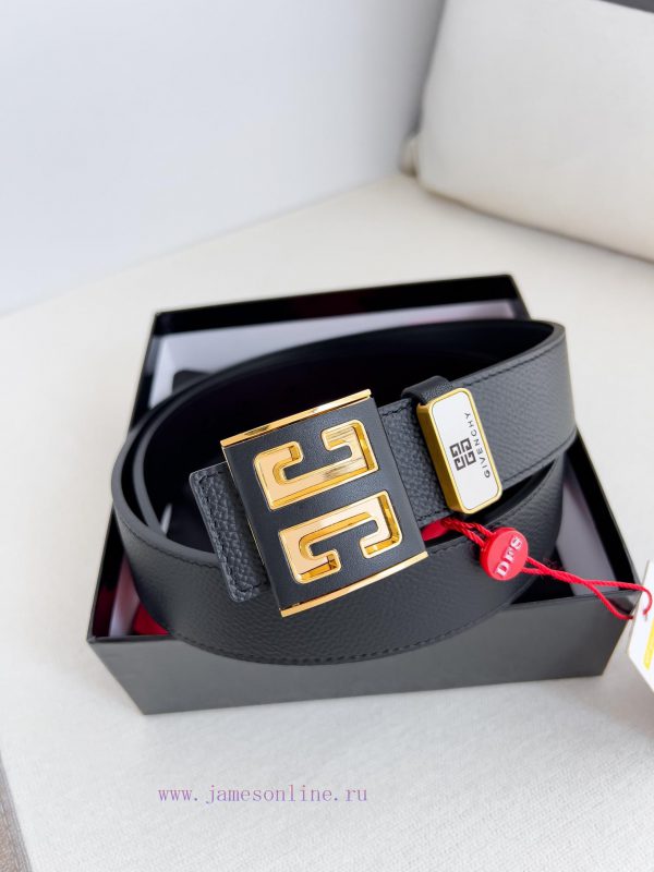 Givenchy GIVENCHY Belt ️ BeltHanging buckle, pure steel material buckle head, double-sided c cab3kpua
