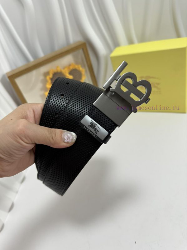 BurberryMaterial: Leather Belt with 100% Head Layer. The leather belt is guaranteed to be ge 37hpen50 - Image 2