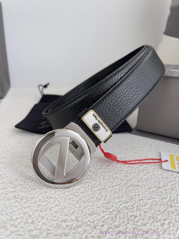 Jenny Ermenegido Zelma. Belt Automatic BeltPure steel material automatic buckle, top layer c 87y3e3mg