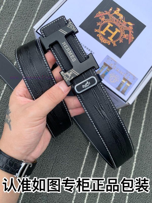 Belt Hermes Her...mes️The waistband is made of 100% imported original cowhide, ensuring genu npnbjogy - Image 5