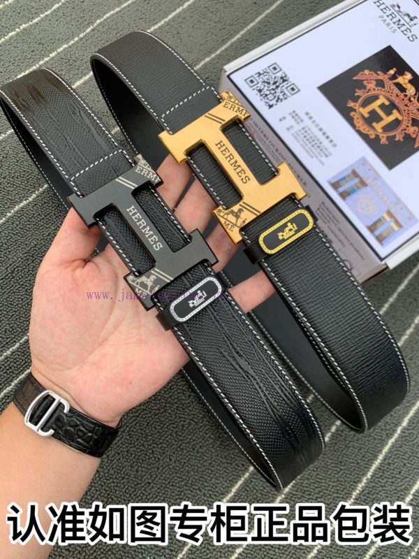 Belt Hermes Her...mes️The waistband is made of 100% imported original cowhide, ensuring genu npnbjogy - Image 10