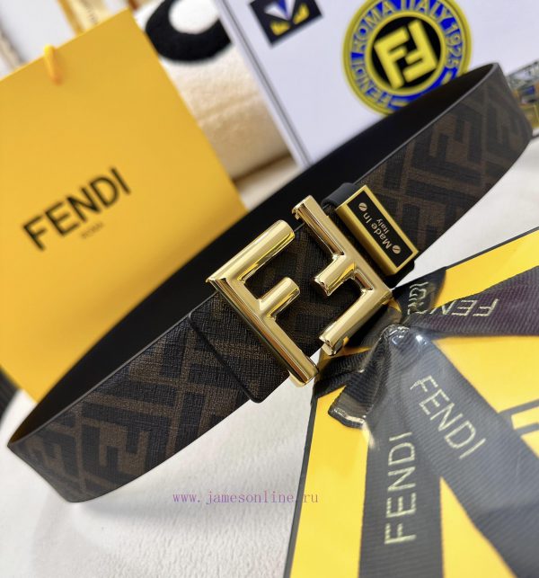 Belt FENDI Fendi ReproductionThe waistband is made of 100% cowhide, ensuring genuine leather dkp6kqec - Image 6