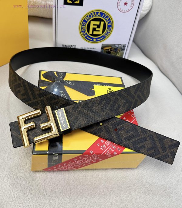 Belt FENDI Fendi ReproductionThe waistband is made of 100% cowhide, ensuring genuine leather dkp6kqec - Image 8