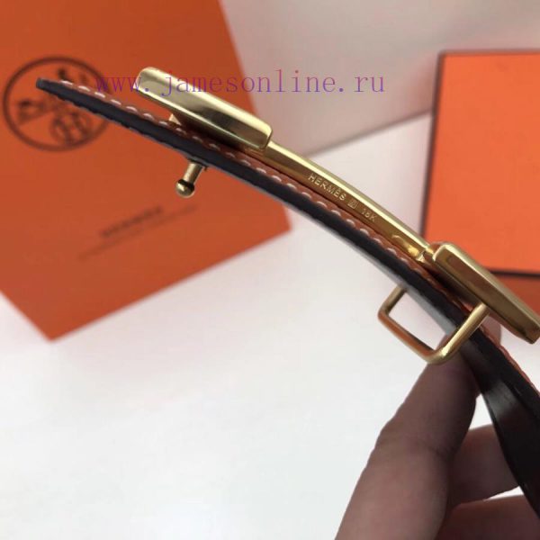 HERMES was born in France in 1837 with the same design of 3.8cm. It is made of double-sided bxymkjd5 - Image 6