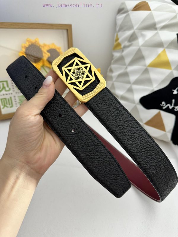 Kroos Heart BeltMaterial: Leather Belt with 100% Head Layer. The leather belt is guaranteed doo377mp - Image 3