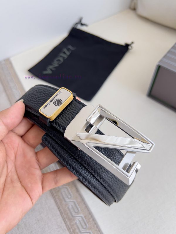 Jenny Ermenegido Zelma. Belt Automatic BeltPure steel material automatic buckle, top layer c uvkqkc4d - Image 3