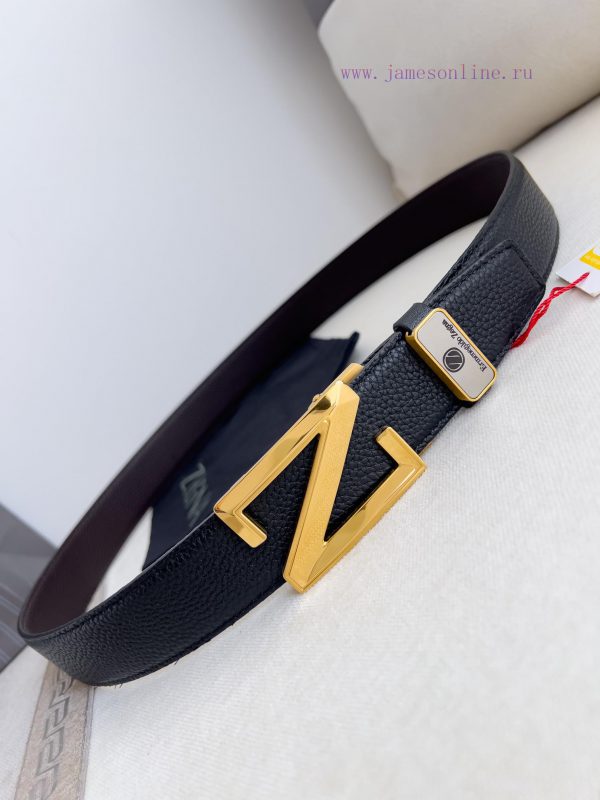 Jenny Ermenegido Zelma. Belt Automatic BeltPure steel material automatic buckle, top layer c geo6wcnj - Image 7