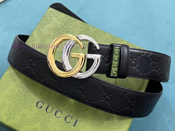 ￥ comes with a complete gift box Gucci. GucciFull set of 3.8cm imported calf leather embossi 8ohmyz5a