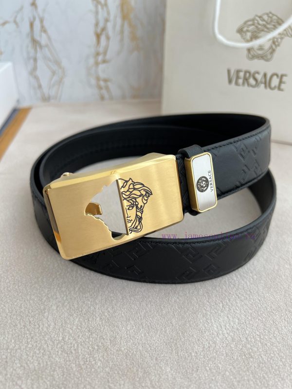 Versace Versace. ️ Belt and belt automatic beltAutomatic carrying, classic head buckle made z1aysg2h