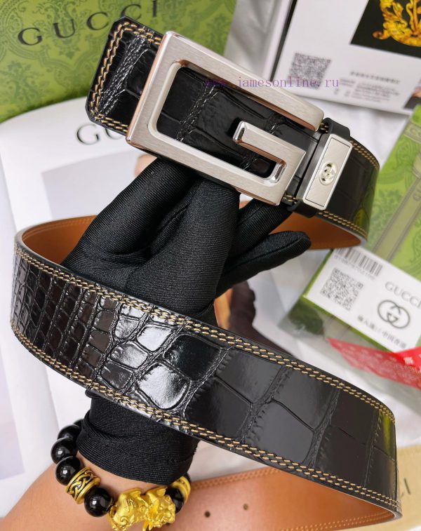 Belt Gucci Gucci Top Remakes-Gucci belt 100% top layer cowhide, ensuring genuine leather car zx1vqzl9 - Image 8