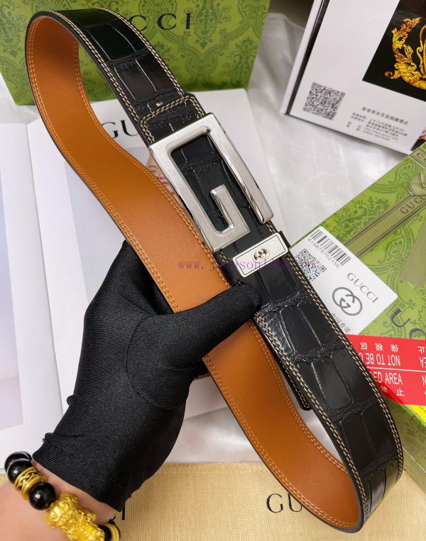 Belt Gucci Gucci Top Remakes-Gucci belt 100% top layer cowhide, ensuring genuine leather car zx1vqzl9 - Image 10