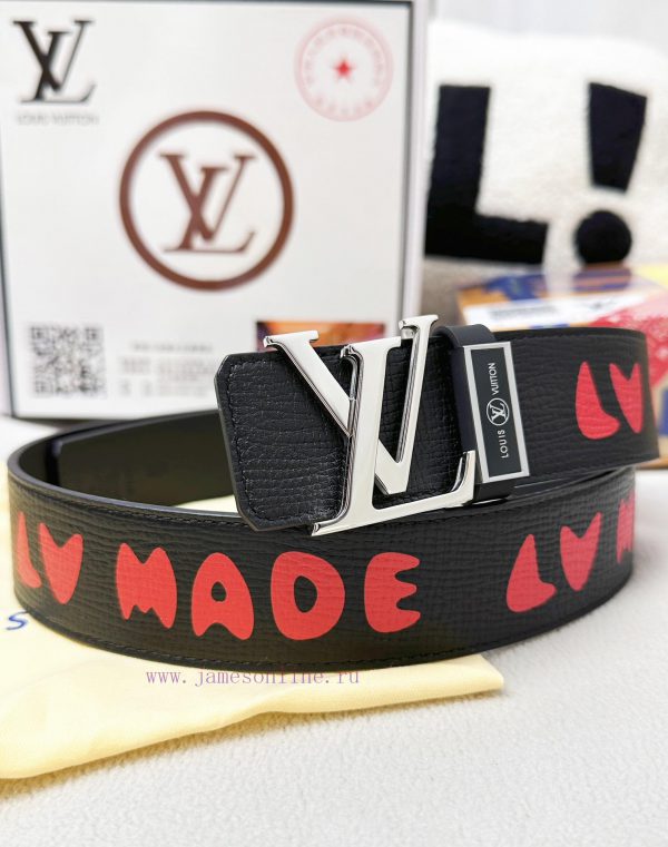 Belt LV Louis ReproductionBelt made of 100% head layer cowhide, ensuring a three-dimensional 4qjgdzuq - Image 8