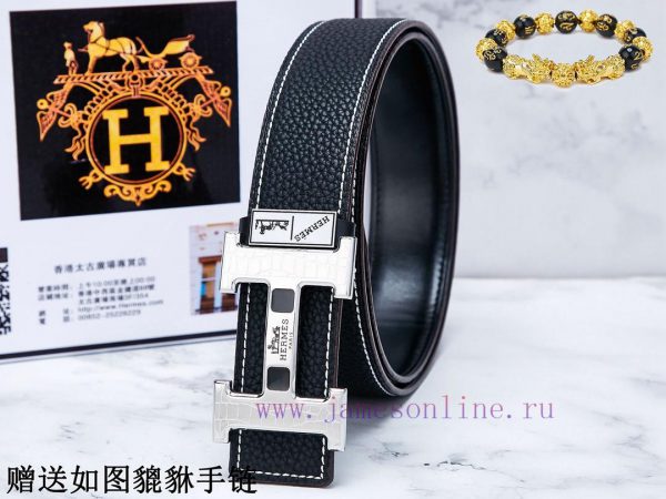 Belts from Herm è s Her...The waistband is made of 100% cowhide, ensuring that the genuine l 5qycmb0v