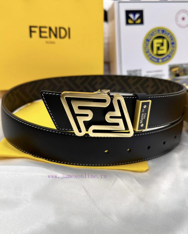 Belt FENDI Fendi ReproductionBelt made of 100% top layer cowhide, ensuring genuine leather d h4xcxkps - Image 5