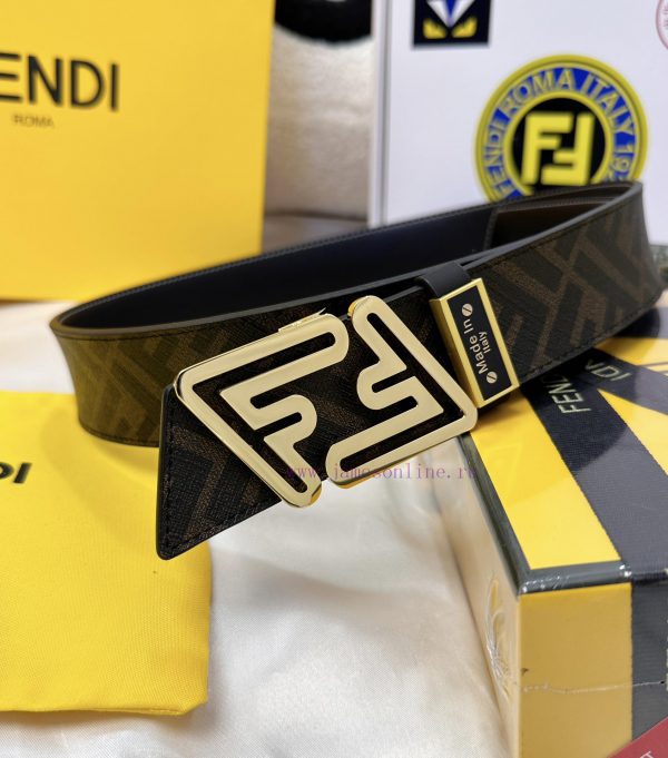Belt FENDI Fendi ReproductionBelt made of 100% top layer cowhide, ensuring genuine leather d h4xcxkps - Image 8