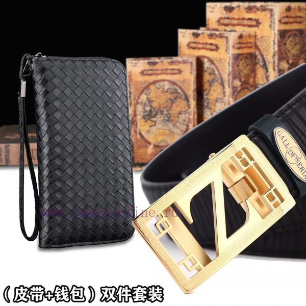 Belt and wallet two-piece setWooden box with accompanying picturesJohnny's Belt and Wallet S lr7cd6sg - Image 6