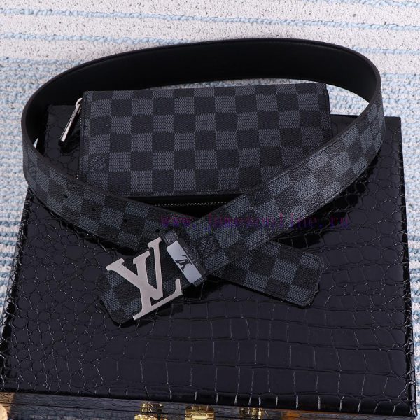 LV... Louis Vuitton Belt Gift Box SetThe material is made of 100% top layer cowhide, ensurin c66r2xtb - Image 5