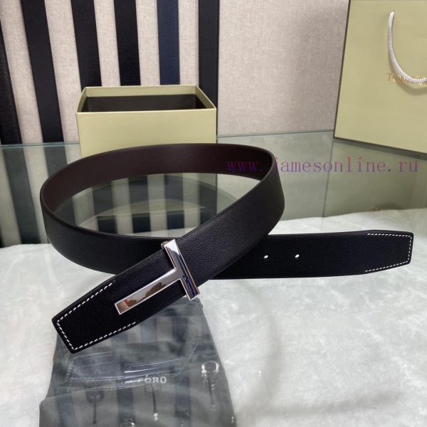 Tomford's latest popular double-sided top layer cowhide with original box and 3.8-wide new m yn0gsqsd - Image 5
