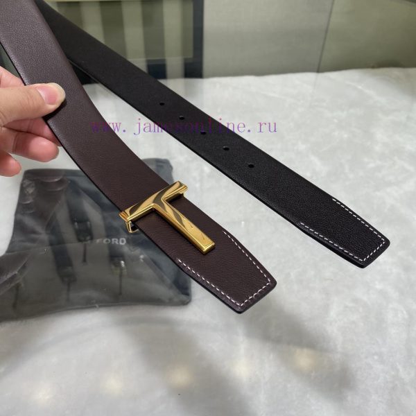 Tomford's latest popular double-sided top layer cowhide with original box and 3.8-wide new m yn0gsqsd - Image 7