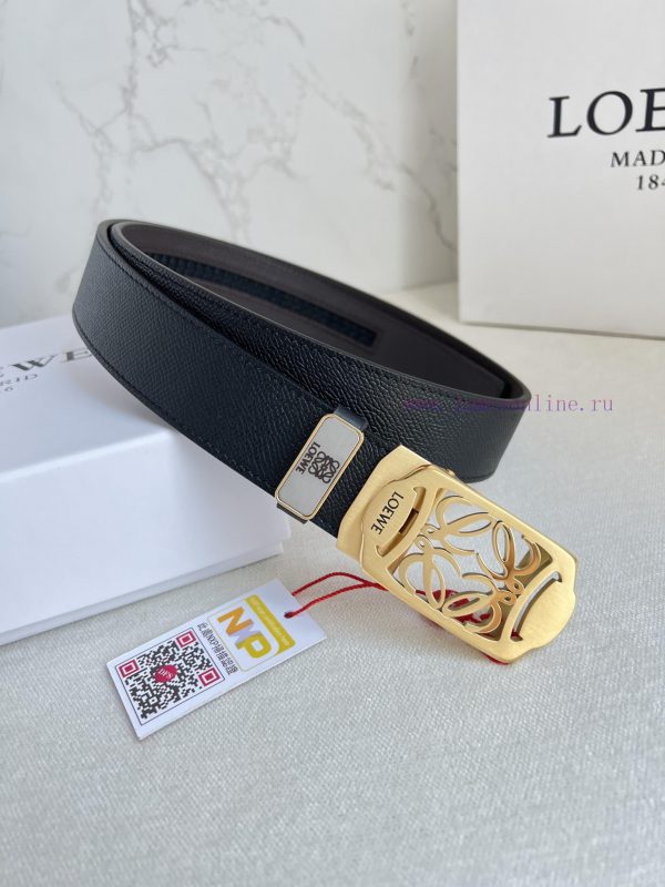 Luo Yiwei Loewe Belt ️ Automatic BeltPure steel material glossy automatic buckle, automatic t93t31w4