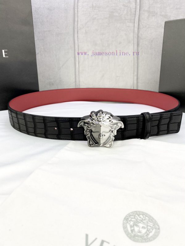 Width 4.0cm Versace is made of carefully selected imported cowhide. This deer leather belt i 6i7lhqiu
