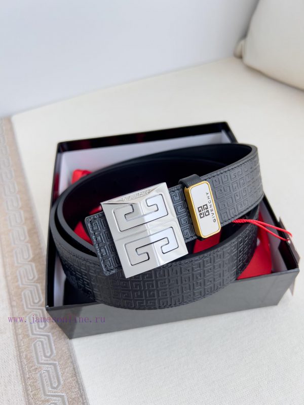 Givenchy GIVENCHY Belt ️ BeltHanging buckle, pure steel material buckle head, double-sided c p9q1lxj6
