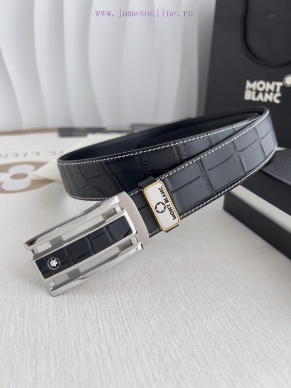 Montblanc Montblanc Belt Automatic BeltAutomatic belt, original new pure steel material auto wz0tm7ki