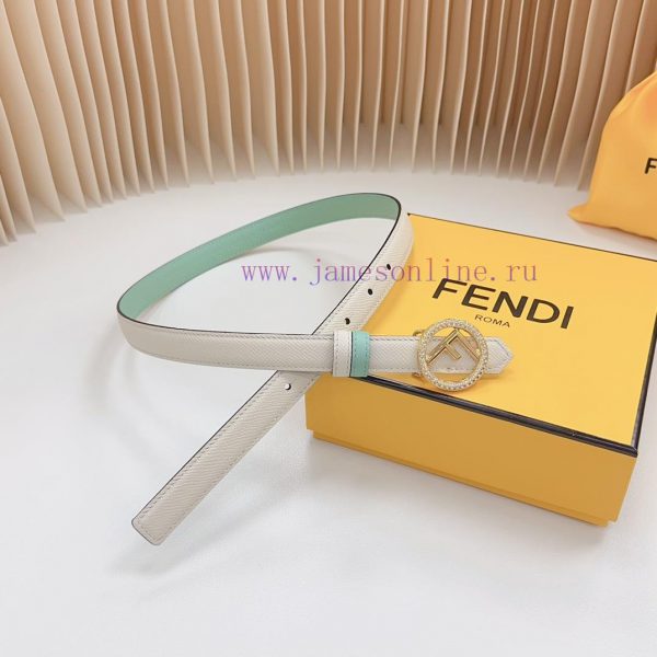 2.0cm Fendi official website new model, double-sided top layer cowhide material, length. 75. y8fkj5av - Image 4