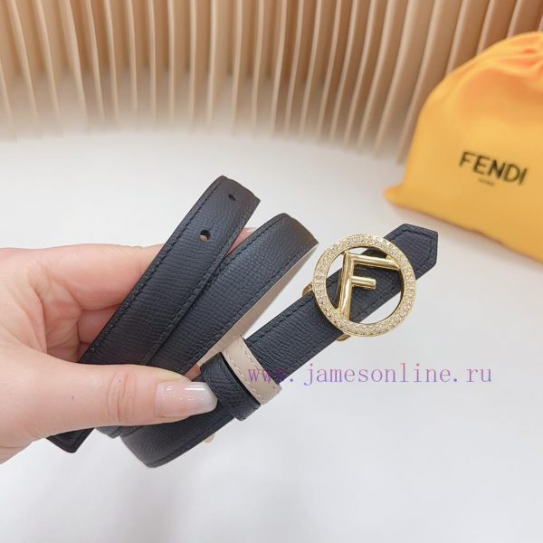 2.0cm Fendi official website new model, double-sided top layer cowhide material, length. 75. 90z1qad4 - Image 6