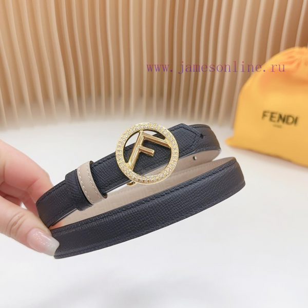 2.0cm Fendi official website new model, double-sided top layer cowhide material, length. 75. 90z1qad4 - Image 7