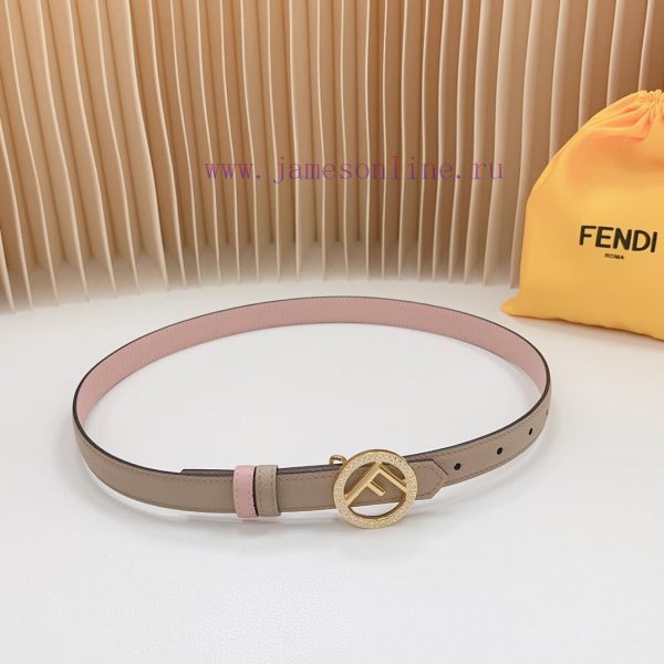 2.0cm Fendi official website new model, double-sided top layer cowhide material, length. 75. xoxg8p72