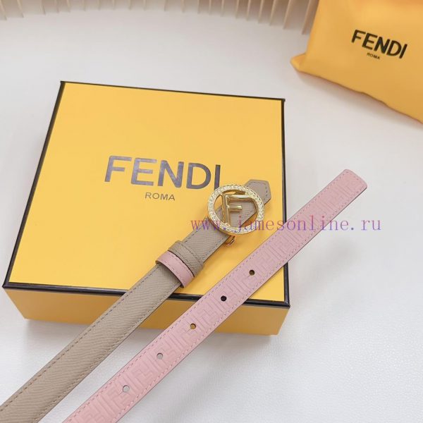 2.0cm Fendi official website new model, double-sided top layer cowhide material, length. 75. xoxg8p72 - Image 8