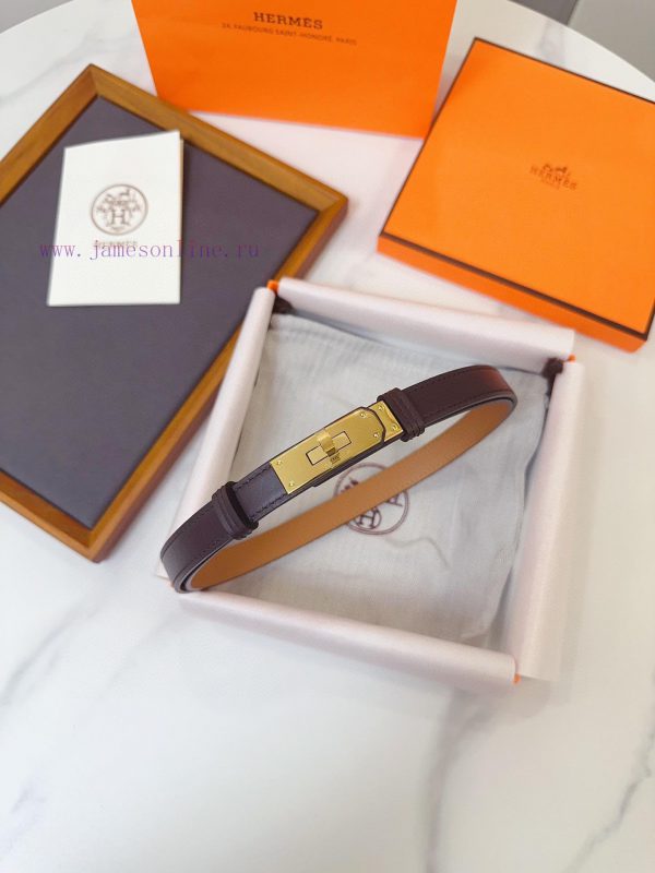 HERMES Kelly Kelly 18 Belt French OEM EP/A-level Steel Buckle Quality Undoubtedly Not Better p6pht1m4