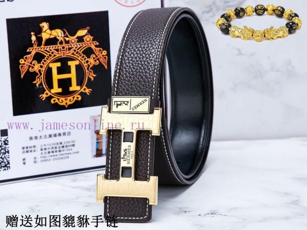 Belts from Herm è s Her...The waistband is made of 100% cowhide, ensuring that the genuine l stp4oeah