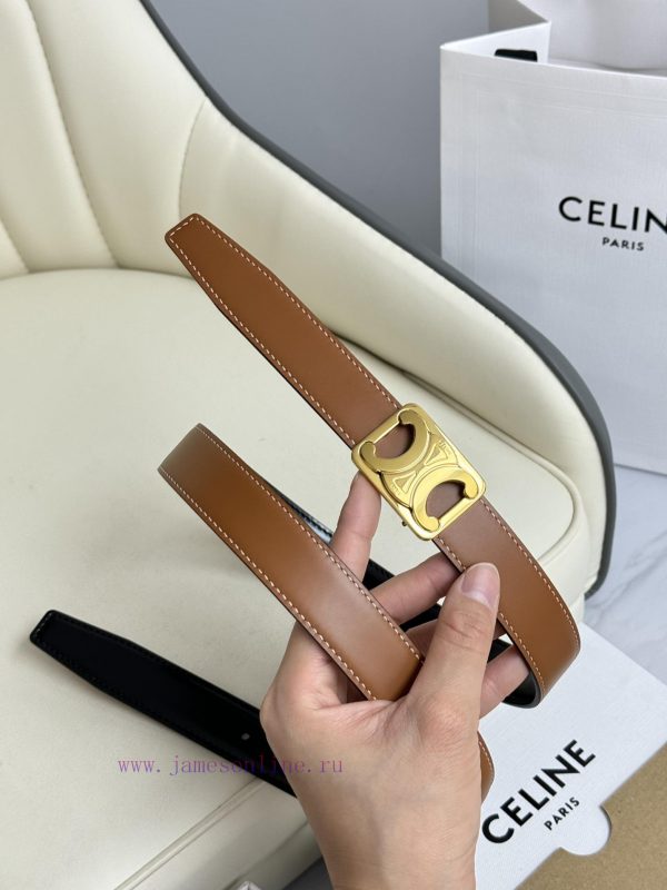 Sailin women's clothing new width 2.5cm boutique Arc de Triomphe copper buckle, authentic re uti8ekta
