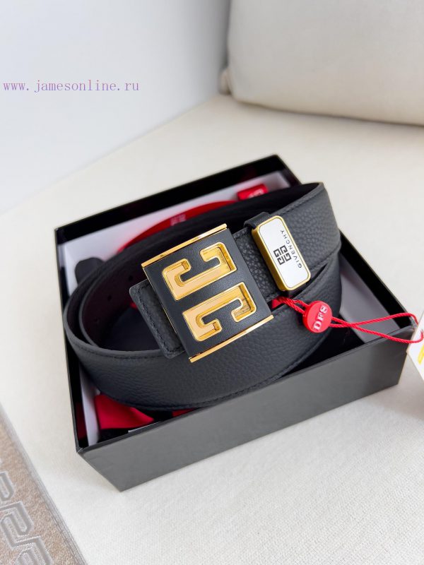 Givenchy GIVENCHY Belt ️ BeltHanging buckle, pure steel material buckle head, double-sided c dzdwxsl7